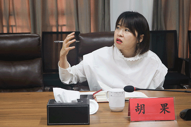 长沙金霞经开区招商合作局领导一行莅临西米集团(图2)