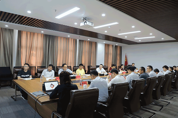 长沙金霞经开区管委会主任康镇麟同志调研西米集团(图4)