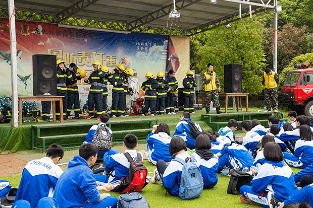 洋溢青春梦，绽放我光彩 ——呈昱安训助力周南中学“提升安全素质、争做文明学子”研学活动 (图8)