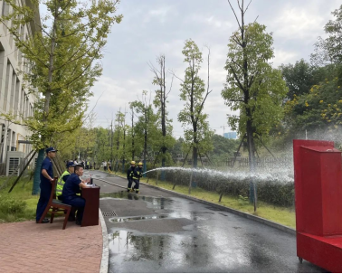 长沙市开福区社区微型消防站、村志愿消防队技能比武竞赛活动(图9)