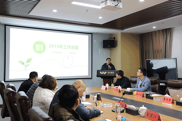 西米集团2020年经营工作分析会在集团总部召开(图2)