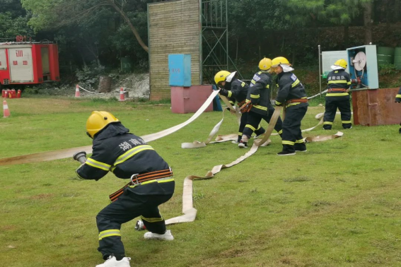 呈昱安训丨长沙新联汽车零部件公司消防安全拓展活动完美结束！(图5)