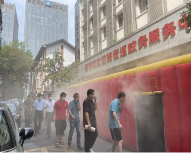 呈昱安训｜芙蓉区文艺路街道开展消防应急培训演练(图8)