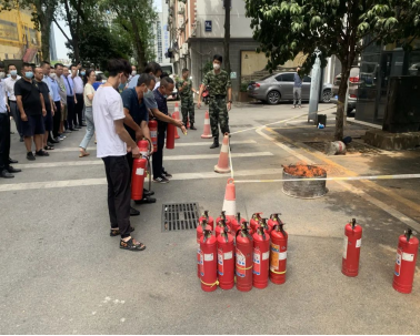呈昱安训｜芙蓉区文艺路街道开展消防应急培训演练(图11)