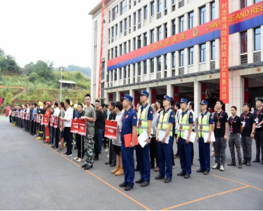 长沙市开福区社区微型消防站、村志愿消防队技能比武竞赛活动(图2)
