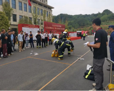 长沙市开福区社区微型消防站、村志愿消防队技能比武竞赛活动(图3)