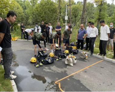 长沙市开福区社区微型消防站、村志愿消防队技能比武竞赛活动(图6)