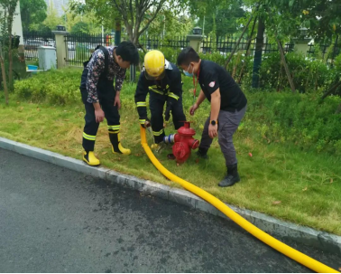 长沙市开福区社区微型消防站、村志愿消防队技能比武竞赛活动(图7)