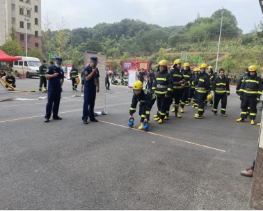 长沙市开福区社区微型消防站、村志愿消防队技能比武竞赛活动(图15)